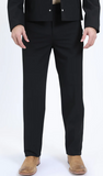 Platini Traje Men's Western Sport Black Suit