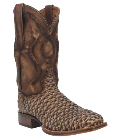 Dan Post Men's Stanley Brown Basket Weave Leather Boots DP4903 ** FINAL SALE****