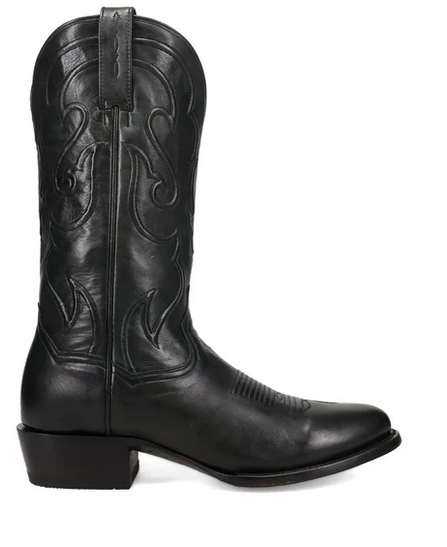 Dan Post Men's Rio Grande Black Leather Round Toe Boot DP7120