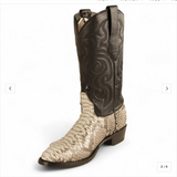 Los Altos Men's Python Round Toe Boot 65N5749