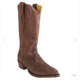 Los Altos Men's Python Round Toe Boot 65N5707