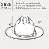 Stetson Open Road Royal Deluxe Hat Black