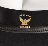 Stetson Skyline USA 250th Collection 6X Black Felt Cowboy Hat SFS250