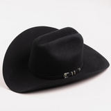 10x Larry Mahan Jerarca Fur Felt Cowboy Hat Black