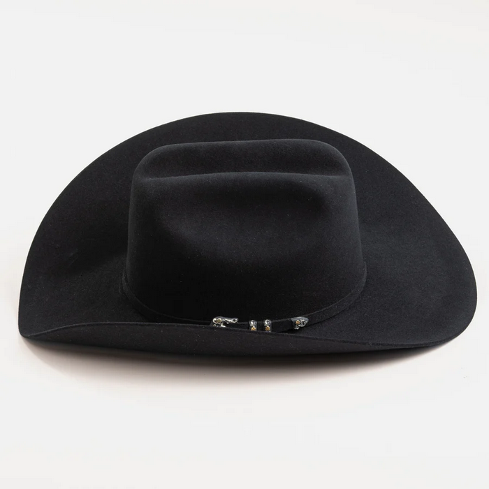 10x Larry Mahan Jerarca Fur Felt Cowboy Hat Black – RR Western Wear