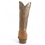 Los Altos Mens Round Toe Elephant Black Cowboy Boot 657007