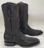 Cuadra Lizard Teju Laser Embroidery Square toe Western boots CU790