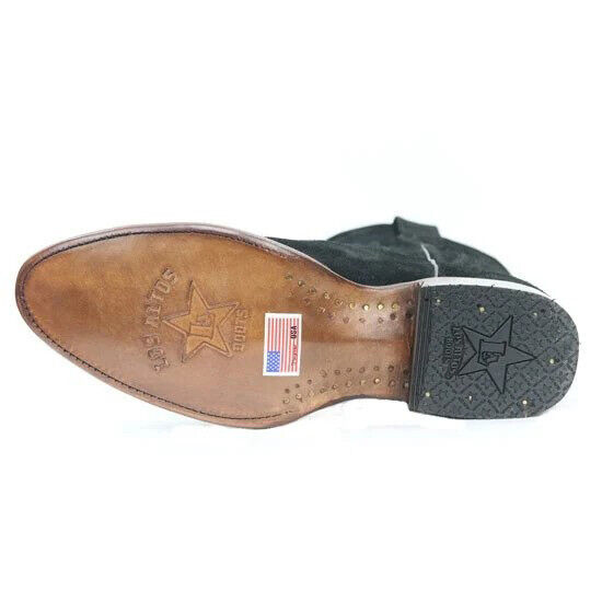 Los Altos Original Caiman Belly Roper Toe With Zipper Boot 69Z8205