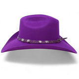 Tombstone Texana Fine Wool Denver Style 20X Purple