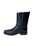 WILD WEST  Caimán Belly Black Low Shaft Dressy Boot 278B18205