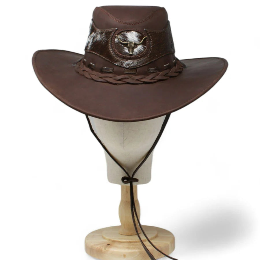 Stone Hats Genuine Leather Cowboy Hat TOM 7104 – RR Western Wear