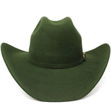 Tombstone 20x East West Cowboy Felt Hat (Green)