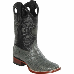 Men's Wild West Caiman Belly Ranch Toe Boot 28248209