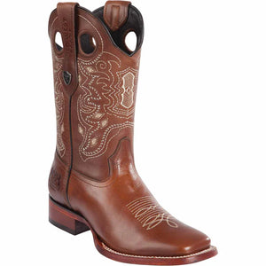 Wild West Men's Genuine Leather Ranch Toe Boot 28243807