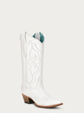 CORRAL WOMEN BOOTS WHITE ON WHITE EMBROIDERY Style No. Z5046