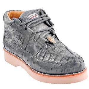 Los Altos Casual Shoe Style 1 Caiman With Ostrich ID: ZA050209