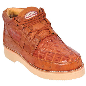 Los Altos Casual Shoe Style 1 Caiman With Ostrich ID: ZA050203