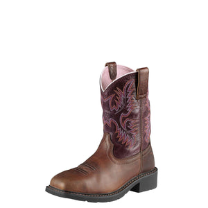 Ariat Womens Krista Steel Toe Work Boot Dark Tan – RR Western Wear