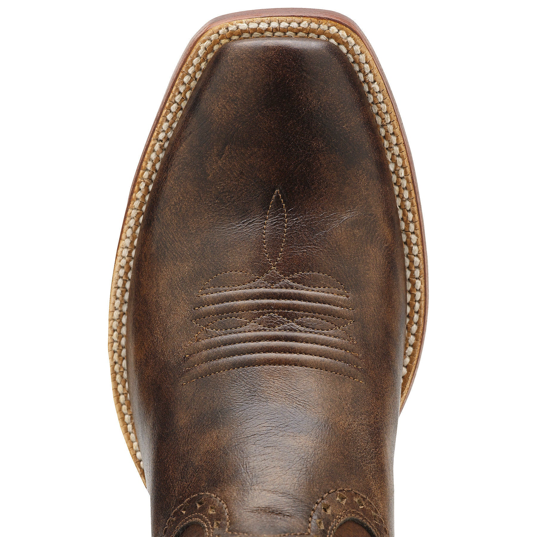 Ariat Mens Turnback Western Boot Weathered Buckskin – RR  display picture 1