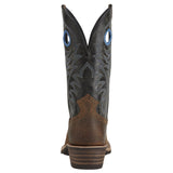 Ariat Mens Heritage Roughstock Wide Square Toe Western Boot Earth