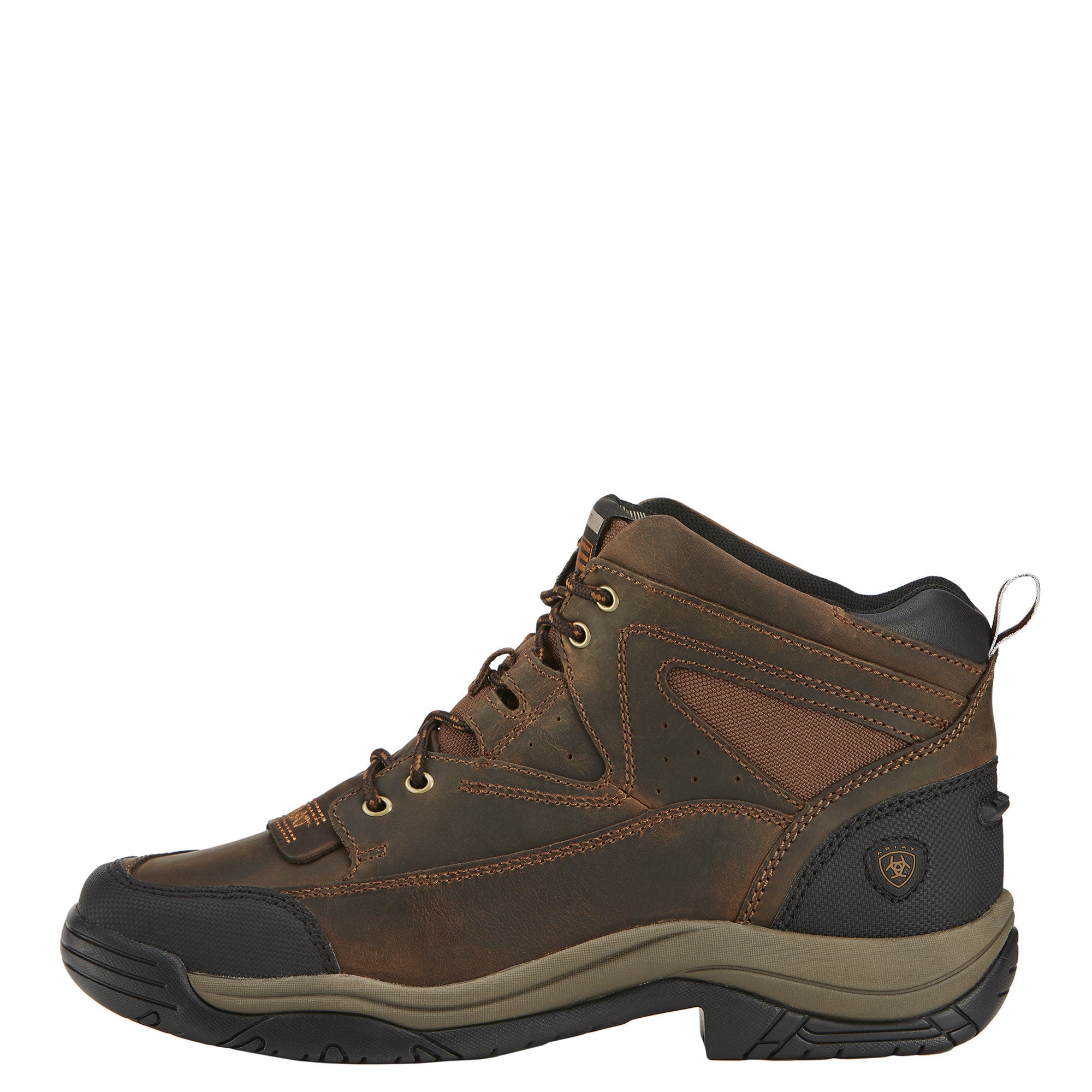 Ariat Mens Terrain Wide Square Toe Distressed Brown – RR  display picture 1