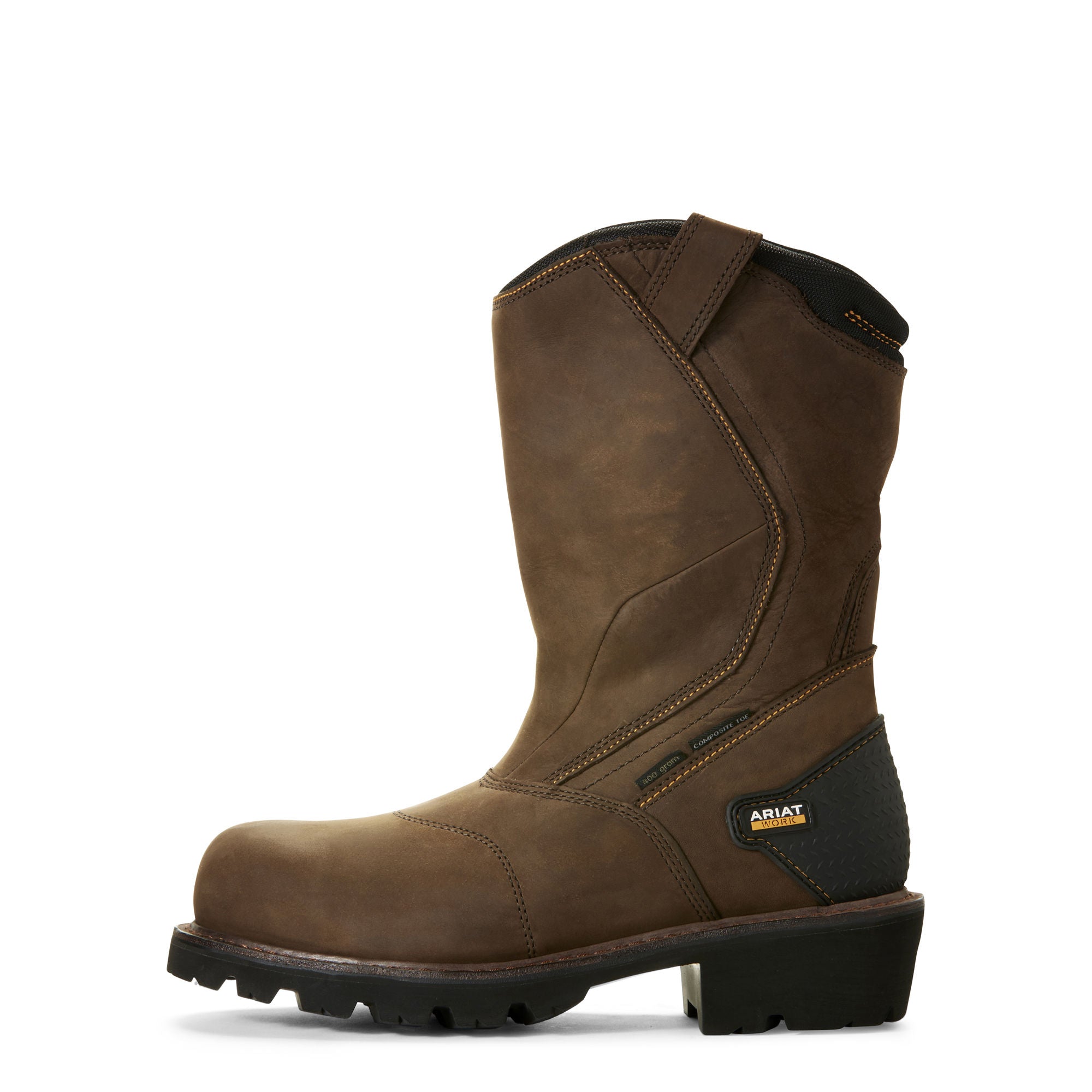 ariat Work powerlineboots Steel Toe 400 Grams 9.5EE Ariat EE Steel Toe Boots for Men for sale | eBay main image 2