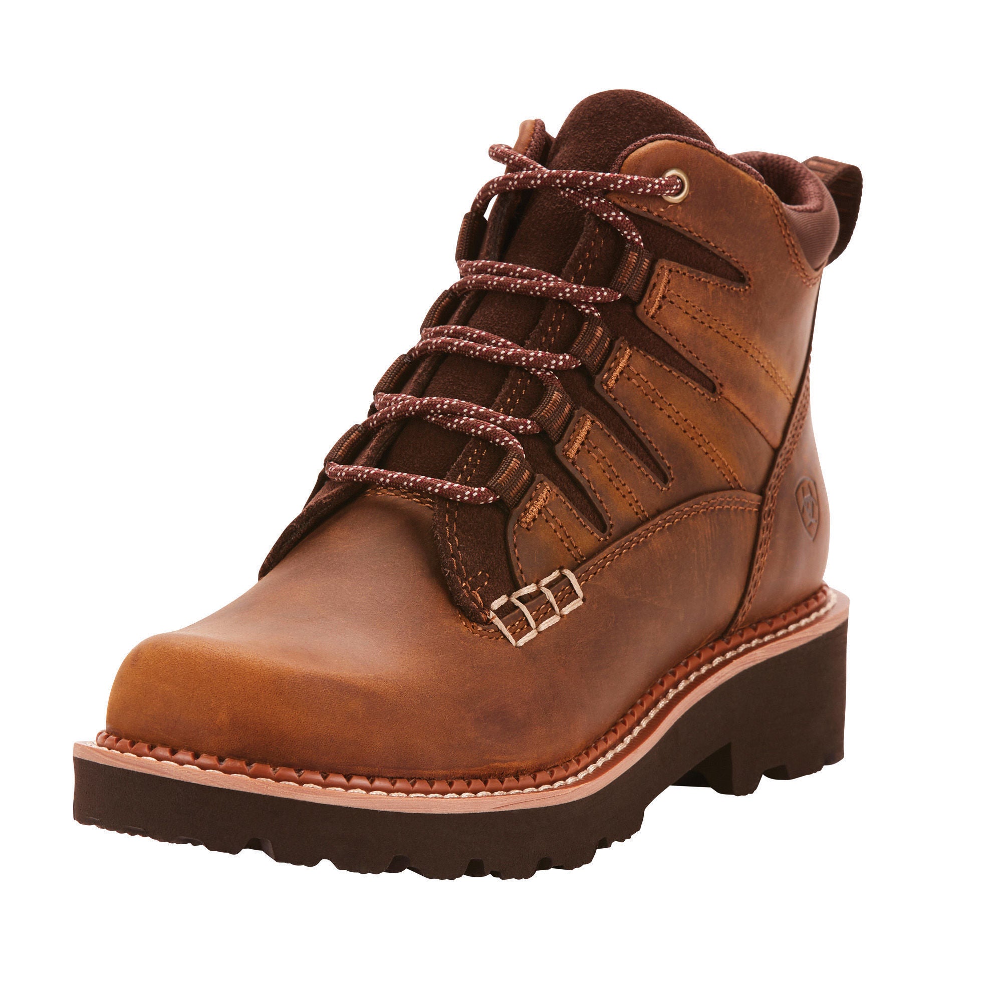 Ariat Womens Leather Canyon Lace Up Work Boots Brown Advanced Cushioning US 8B s-l1200.jpg main image 4