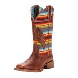 Ariat Womens Circuit Feather Western Boot Autumn Tan