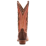 Ariat Womens Cowtown Cutter Western Boots Crossfire Cocoa/Poise Pink