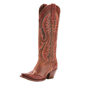 Ariat Womens Adelina Western Boots Weathered Tan