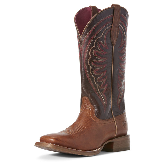 Ariat Womens Circuit Shiloh Western Boot Nomad Brown
