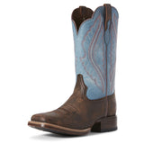 Ariat Womens Primetime Western Boot Tack Room Chocolate