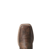 Ariat Womens Primetime Western Boot Tack Room Chocolate