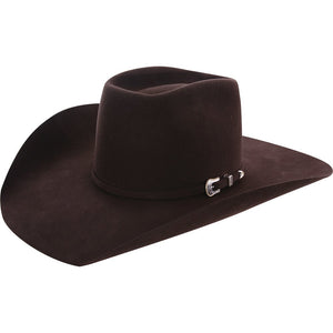 American Hat Co 10X Chocolate 4-1/2" Brim Open Crown Felt Cowboy Hat - RR Western Wear, American Hat Co 10X Chocolate 4-1/2" Brim Open Crown Felt Cowboy Hat