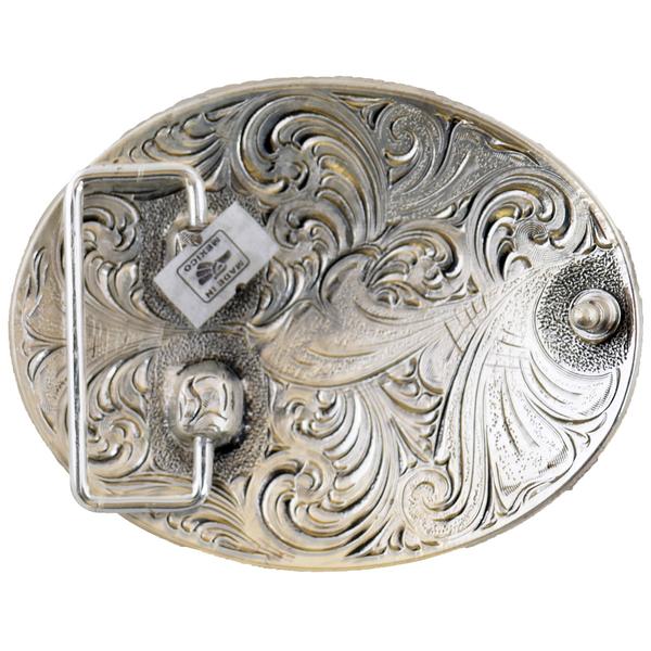 OVAL METAL BUCKLE WITH JALISCO WD017 – RR Western Wear