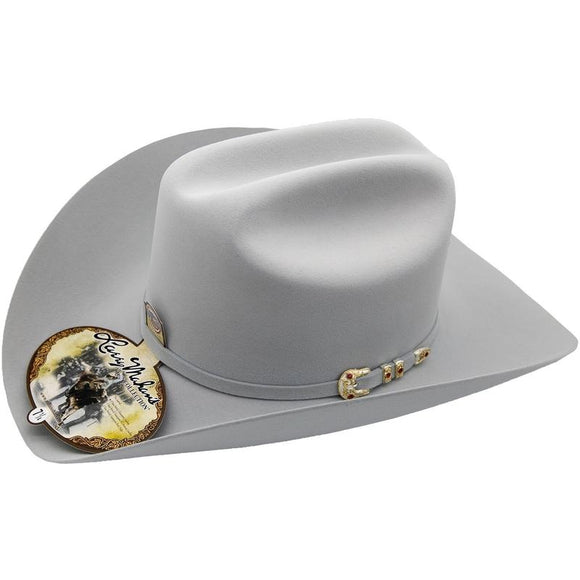 10x Larry Mahan Tucson Fur Felt Cowboy Hat Platinum - RR Western Wear, 10x Larry Mahan Tucson Fur Felt Cowboy Hat Platinum
