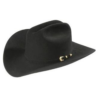 30x Larry Mahan Opulento Fur Felt Cowboy Hat Black - RR Western Wear, 30x Larry Mahan Opulento Fur Felt Cowboy Hat Black