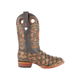 Men’s Wild West Pirarucu Fish Boots Handcrafted - 2824N1007