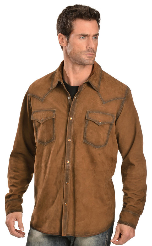 Scully Men's Western Shirt - Charcoal - Stampede Tack & Western Wear