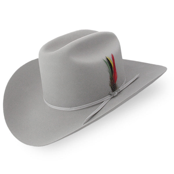 Stetson 6X Rancher Cowboy Felt Hat - Silver Gray – RR Western Wear