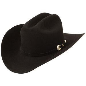 1000x Larry Mahan Imperial Hat Genuine Mink Black - RR Western Wear, 1000x Larry Mahan Imperial Hat Genuine Mink Black