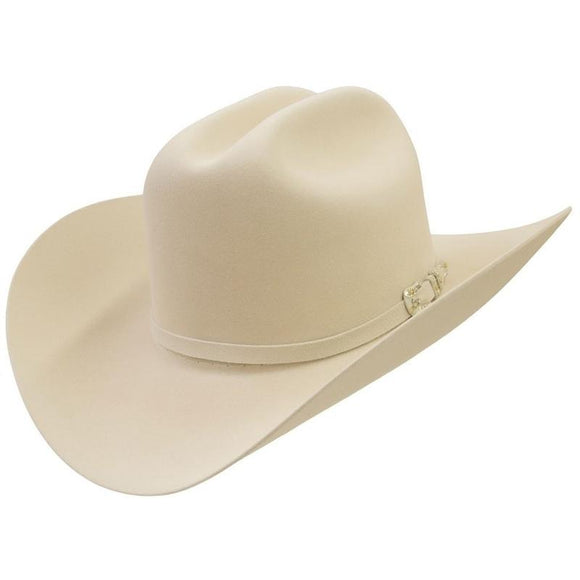 10x Larry Mahan Jerarca Fur Felt Cowboy Hat Silverbelly - RR Western Wear, 10x Larry Mahan Jerarca Fur Felt Cowboy Hat Silverbelly