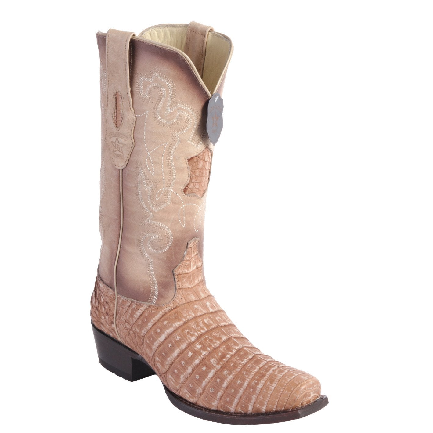 Los Altos Men s Caiman Belly Cowboy Boots 7 Toe