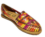 Womens Leather Sandals Huarache Color Brown Multi Color