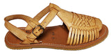 Womens Leather Sandals Huarache Color Tan