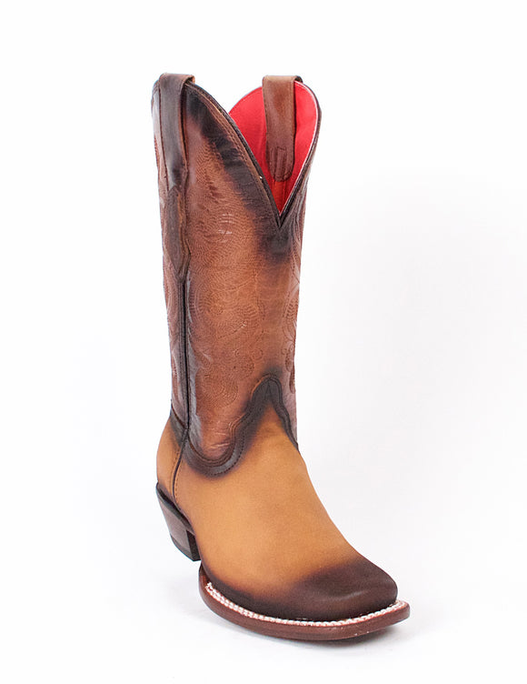 Quincy-Boots-Womens-Crazy-and-Grasso-Leather-Honey/Faded-Rodeo-Toe-Western-Boot