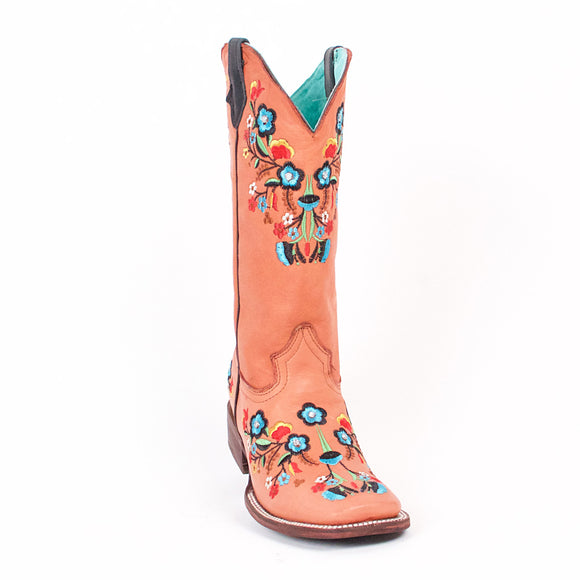Quincy-Boots-Womens-Napa-Leather-Floral-Cognac-Ranch-Toe-Western-Boot