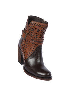 Quincy-Boots-Womens-Fashion-Floater-Leather-with-Print-Chocolate/Cognac-Round-Toe-Western-Boot