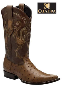 Men's CUADRA Boots Ostrich Honey Chihuahua Y341A1