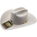 100x El Presidente Stetson Hat - Mist Gray - RR Western Wear, 100x El Presidente Stetson Hat - Mist Gray
